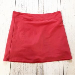 Adidas pink mini skort skirt athletic size 6
